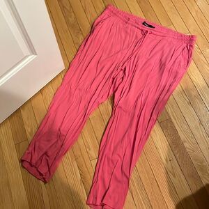 Torrid pink Flowy pants 🌸